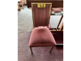 FLR 3: $BID PRICE X QUANTITY: (48) KOFABCO UPHOLSTERED METAL FRAME LOUNGE CHAIRS