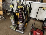 FLR 1: LOT OF 4-ASSORTED UPRIGHT VACUUM CLEANERS