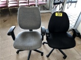 FLR 1: LOT OF 2-SWIVEL OFFICE CHAIRS