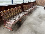 FLR 2: LOT OF (4) 6' PARK BENCHES