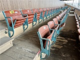 FLR 2: LOT: 2-ROWS OF STADIUM SEATING, 35-SEATS PER ROW (70 SEATS TOTAL)