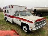 1983 CHEVROLET SILVERADO 30 1-TON AMBULANCE