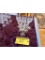 TIMES THE MONEY: (6) CRYSTAL CUT GLASS CORDIALS, 5.44