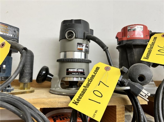 PORTER CABLE MODEL 1001-T2 HEAVY DUTY ROUTER