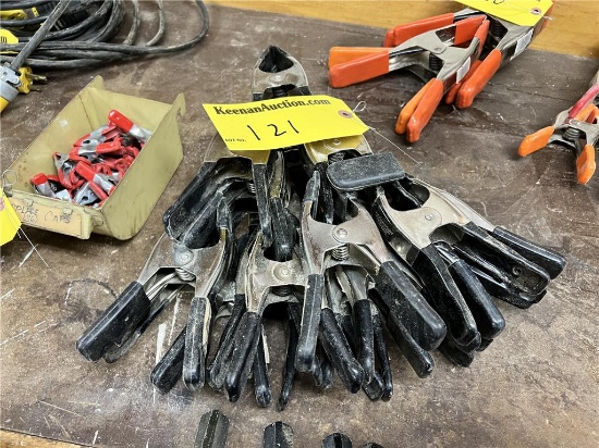 TIMES THE MONEY: (26) SPRING CLAMPS