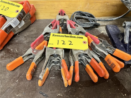 TIMES THE MONEY: (13) SPRING CLAMPS