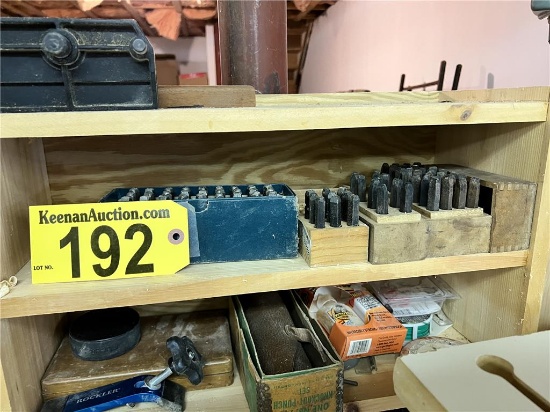LETTER & NUMBER PUNCH SETS