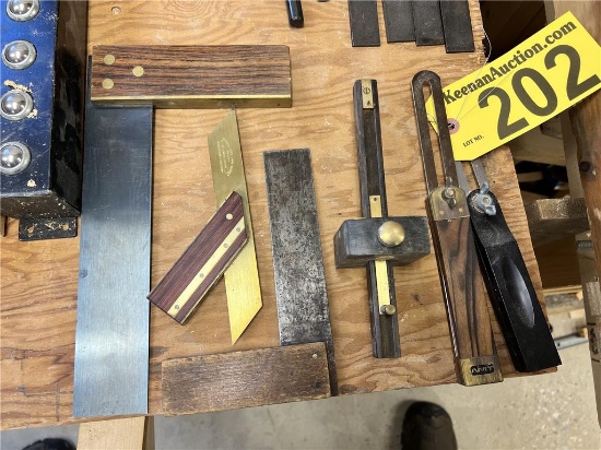 TIMES THE MONEY: (6) WOODWORKING SQUARES