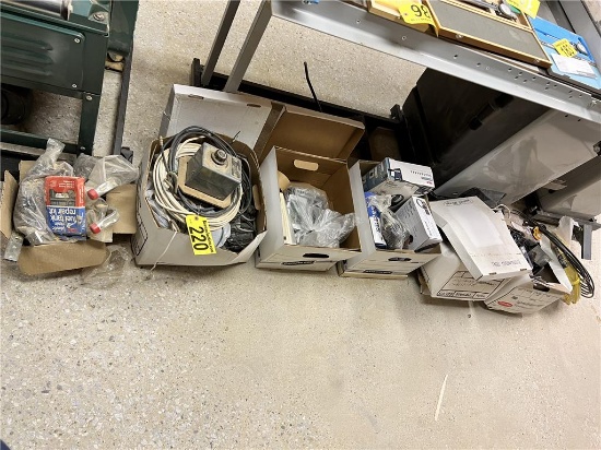 MISC. ELECTRICAL, ELECTRONICS, PHONES, WIRE, CABLES