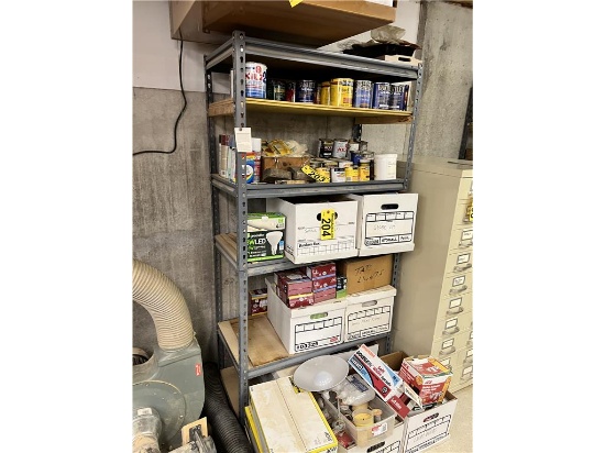 PARTS SHELF, 36"W X 19"D X 72"H