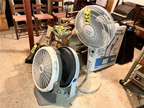 LOT OF 3-FANS