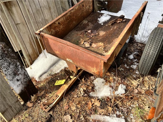 SEARS LAWN & GARDEN TRACTOR DUMP CART
