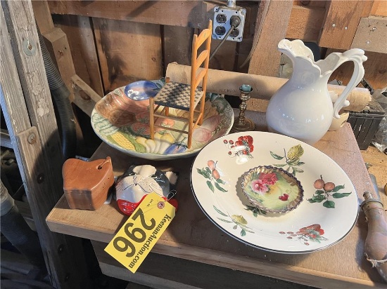 LOT OF ASSORTED COLLECTIBLES & CERAMICS