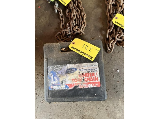 BINDER/TOW CHAIN, 3/8" X 16'