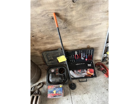 LOT: ROADSIDE KIT, COMPRESSOR, MAGNET