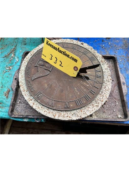 VINTAGE SUN DIAL