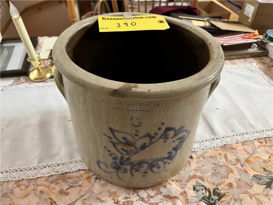 J.A. TAFT COMPANY 3-GAL. CROCK