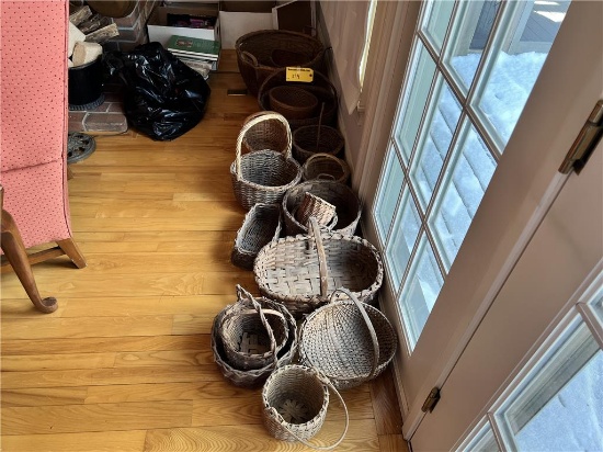LOT OF 17-ASSORTED BASKETS