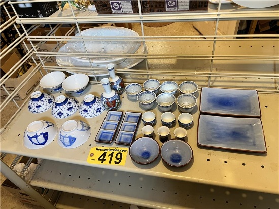 LOT: 28-PC ORIENTAL DISHWARE