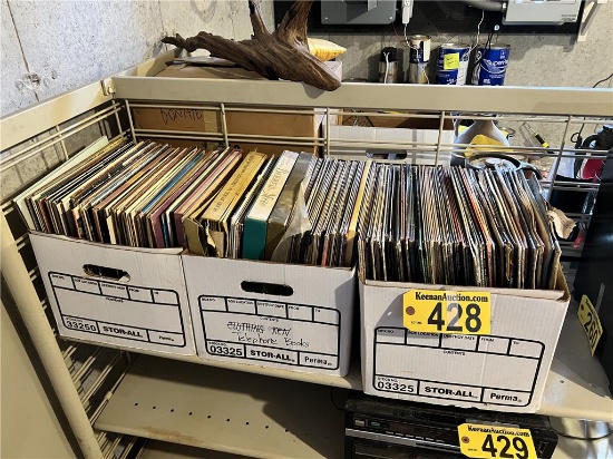 LOT: 225+ ASSORTED VINYL RECORDS