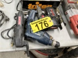 TIMES THE MONEY: (3) POWER TOOLS: CRAFTSMAN SABRE SAW, BOSCH DRILL, CRAFTSMAN DETAIL SANDER