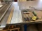 FLOOR 1: LOT: SCISSORS, HOT KNIFE, RULERS, CHAIN GLOVES