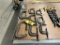FLOOR 1: (9) ASSORTED C-CLAMPS: 4