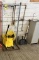 FLOOR 1: LOT: MOP BUCKET & RINGER, MOP, HANDLE & STAND