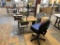FLOOR 2: JUKI M0-804 SEWING MACHINE STATION, 3PH, S/N: 804-F46678 W/ CHAIR