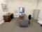 FLOOR 2: CONTENTS OF OFFICE: CHECK WRITER, DESKS, PAPER FILE, FILE CABINET