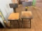 FLOOR 3: LOT OF ASSORTED CHAIRS: (9) FABRIC, (5) METAL, (2) VINYL