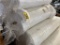 FLOOR 3: LOT OF (22) ASSORTED SIZE BONDED POLY ROLLS