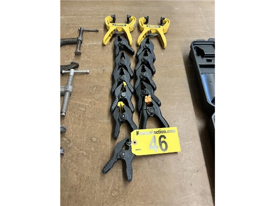 FLOOR 1: LOT: 13-HAND CLAMPS