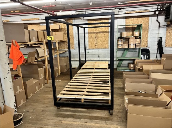 FLOOR 1: SMITH MACHINE WAREHOUSE CART, 12' X 4' X 75.5"H