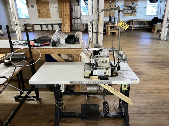FLOOR 2: YAMATO AZ8505H-A4DA/K1 SEWING MACHINE STATION, 3PH, S/N: YJ19722, NO CHAIR