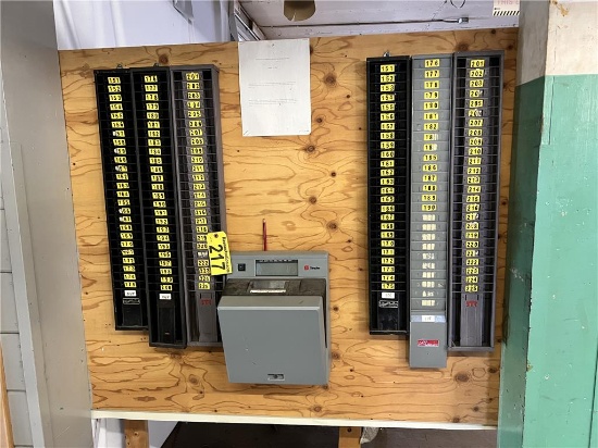 FLOOR 3: SIMPLEX TIME CLOCK WITH 6-CARD FILES