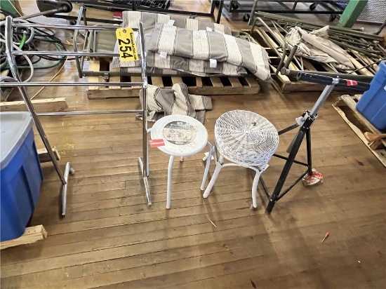 FLOOR 3: MISC. LOT: (4) ASSORTED STANDS