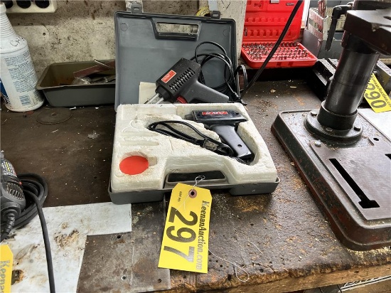 FLOOR 2: LOT: (2) SOLDERING GUNS, WELLER AND KMC