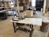 FLOOR 1: YAMATO AZ8505H-A4DA/K1 SEWING MACHINE STATION, 3PH, S/N: YJ18977