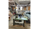 FLOOR 1: SINGER 138G101 SEWING MACHINE STATION, S/N: PE40826 W/ CHAIR