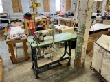 FLOOR 1: BROTHER MARK II EXEDRA E-40 SEWING MACHINE STATION, 3PH, MODEL: DB2-B737-413, 16 X 257