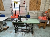 FLOOR 1: SINGER 112W140 SEWING MACHINE STATION, 3PH, SN/: W1145094 W/ CHAIR