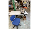 FLOOR 1: YAMATO AZ8505H-A4DA/K1 SEWING MACHINE STATION, 3PH, S/N: YJ19724