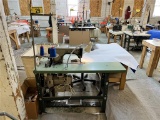 FLOOR 1: BROTHER DB2-B738-903 SEWING MACHINE STATION, 3PH, S/N: K5522218, W/ CHAIR