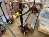 FLOOR 1: MULTITON J-27X48 5,500LB HYDRAULIC PALLET JACK, 48