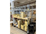 FLOOR 1: SHIPPING & SORTING CART, WIRE-GRID, 36
