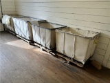 FLOOR 2: (4) ASSORTED SIZE BUSHEL BINS: 10, 14, & (2) 20