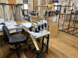 FLOOR 2: YAMATO AZ8500-C5DA-50 SEWING MACHINE STATION, 3PH, W/ CHAIR