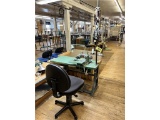 FLOOR 2: UNITED STATES BLIND STITCH 718-9 SEWING MACHINE STATION, 3PH, W/ CHAIR