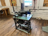 FLOOR 2: SINGER 212W140 SEWING MACHINE STATION, 3PH, 135X5 NEEDLE, W/ CHAIR
